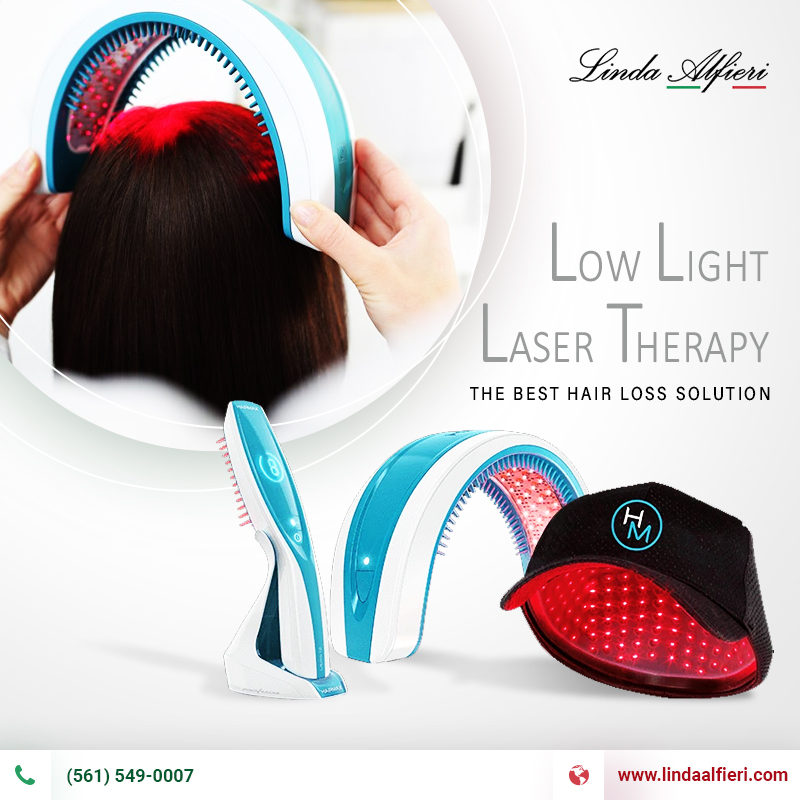Low Light Laser Therapy - The Best Hair Loss Solution - Linda Alfieri Hair  Replacement Center & Full Service Salon