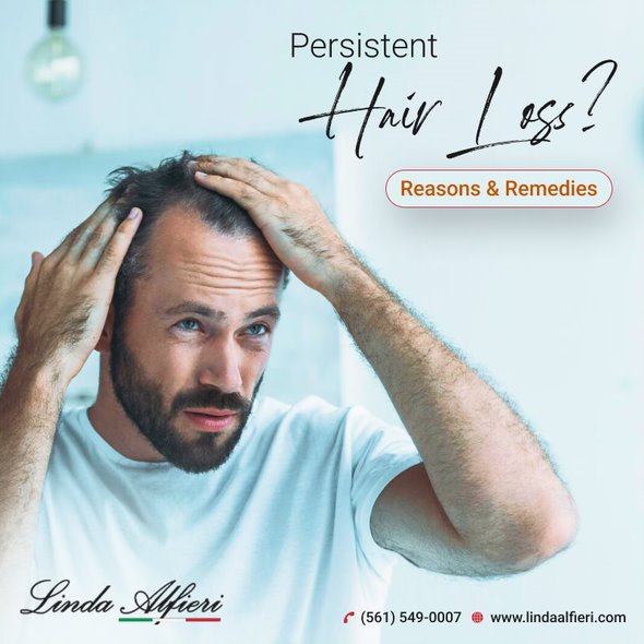 Hair Loss is Depressive: Let Us Face the Facts, Reasons & Remedies - Linda  Alfieri Hair Replacement Center & Full Service Salon